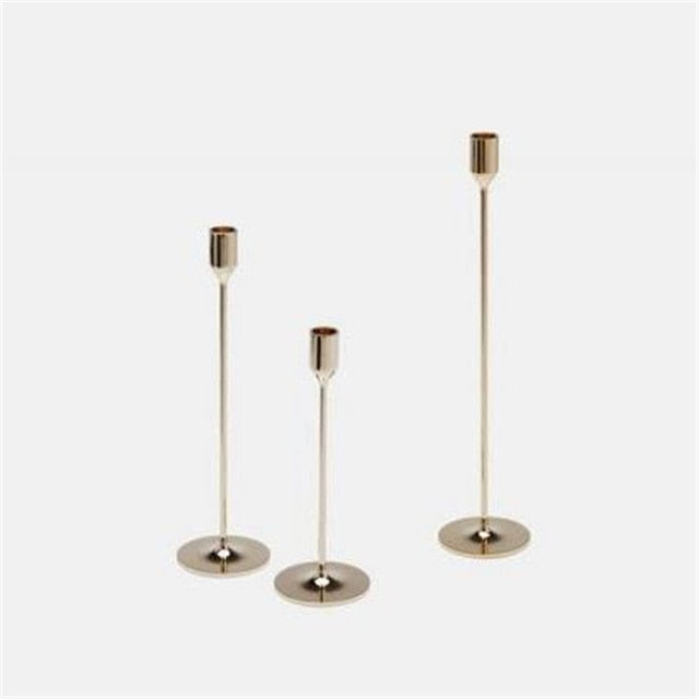 3 Pcs/ Set   Metal Candle Holder