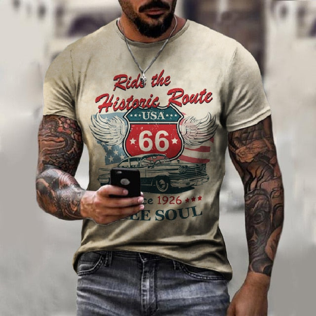 America Route 66  Tshirt