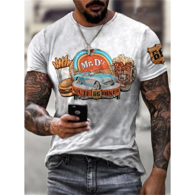 America Route 66  Tshirt