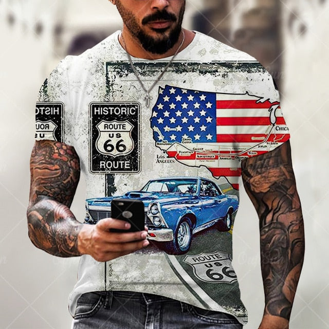 America Route 66  Tshirt