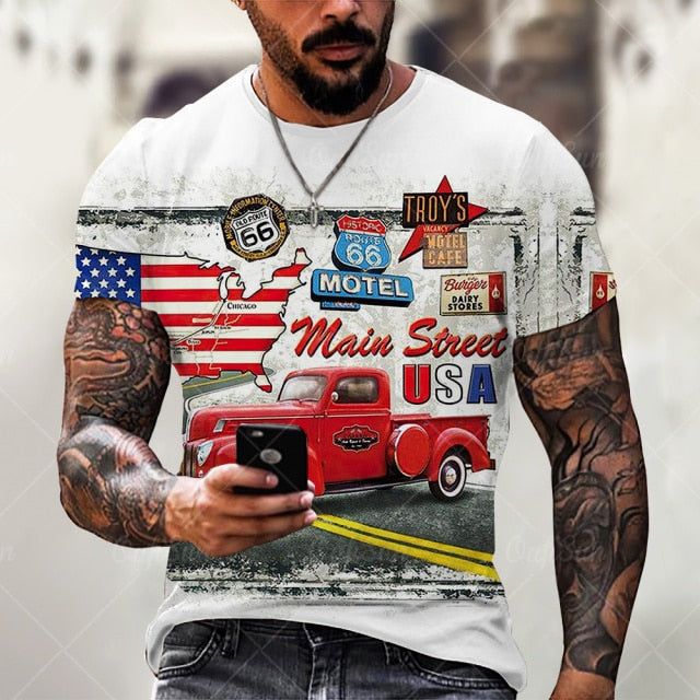 America Route 66  Tshirt