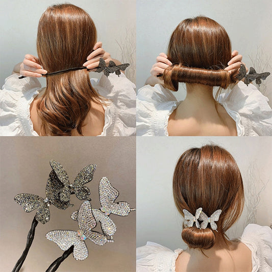 butterfly hairpin