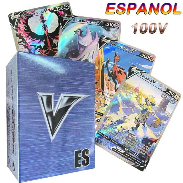 Pokemon Cards in Spanish  Playing Card Game