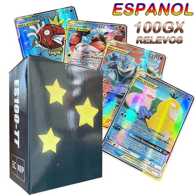 Pokemon Cards in Spanish  Playing Card Game