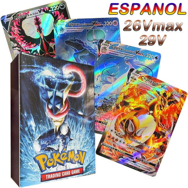 Pokemon Cards in Spanish  Playing Card Game